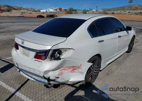 2017 Honda Accord Sport из США, поврежденный, VIN 1HGCR2F52HA305752